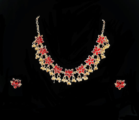 Onam Lotus Necklace